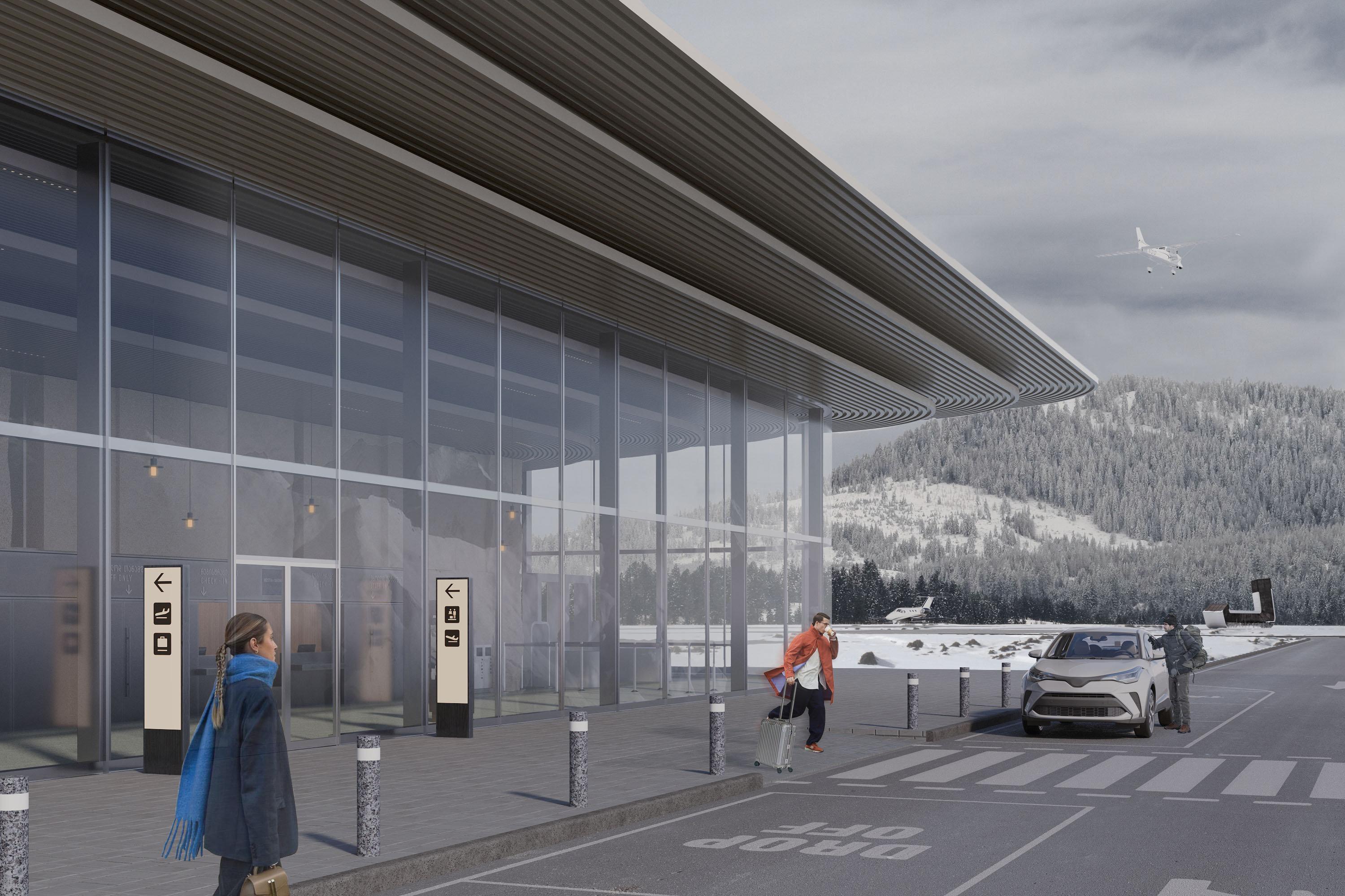 Mestia Airport New Terminal